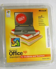 Microsoft Office XP Student Teacher Standard 2002 W/ Key and Booklets WINDOWS XP