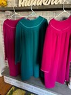 "SET OF THREE" 3  Jasmine Rose Womens Long Sleeve Robes Size XL Snap Front VG — photo 2