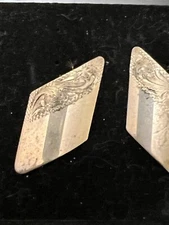 Vintage Diablo MFG Sterling Earrings