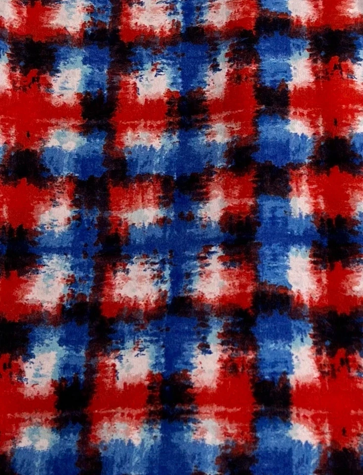 NUEVO Leggings LuLaRoe TC2 NEGRO AZUL ROJO American PLAID Hipster EE. UU. Tartán BANDERA Foto 2 de 4