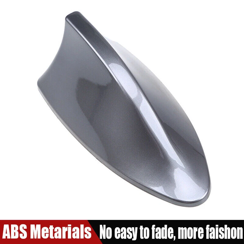 Gray Fits Toyota Corolla Shark Fin Roof Antenna Aerial FM/AM Radio Signal Cover - Imagem 3 de 4