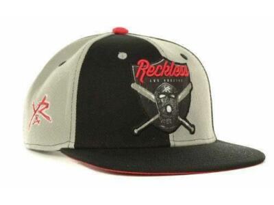 Young & Reckless Las Vegas Raiders Bats Snapback Hat NOS Y2K B122