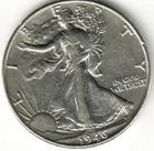 USA - 1946P - Silver Walking Liberty ½ Dollar - #01