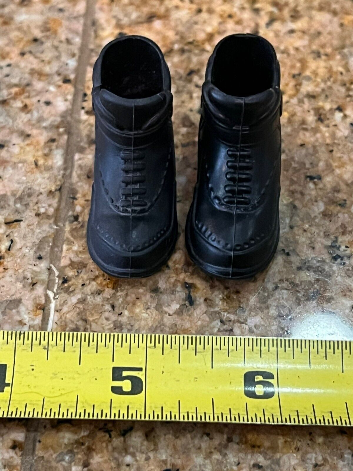 1/6 scale G.I. Joe  action man black high top sneakers shoes boots