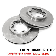 Front Brake Disk Rotors Left Right Parts JDM ...
