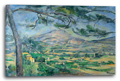 Kunstdruck Paul Cézanne - Mont Sainte-Victoire (ca.1887)