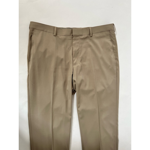 PGA Tour Mens Golf Pants Beige Tan Flat 
