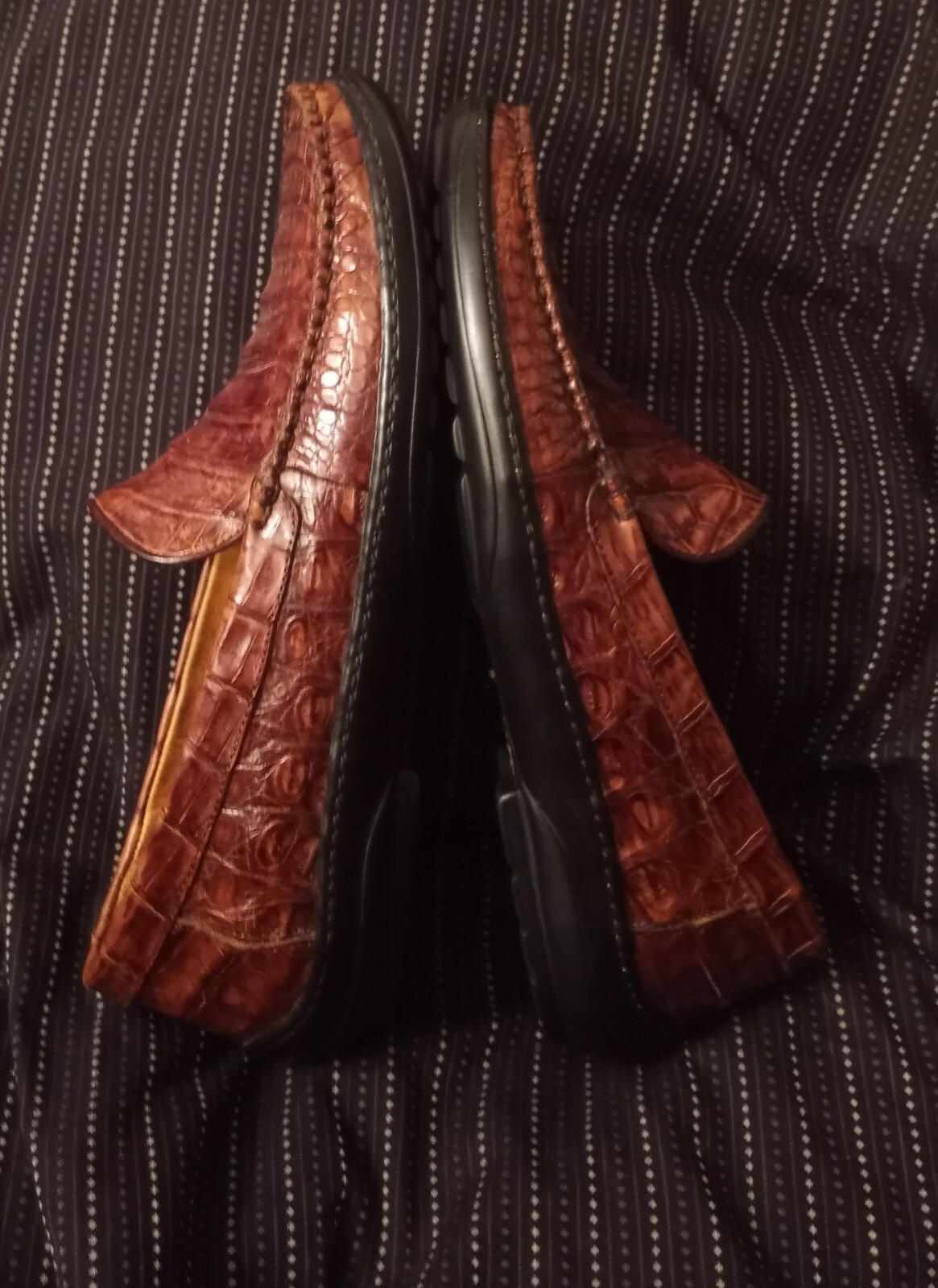 cole haan crocodile shoes