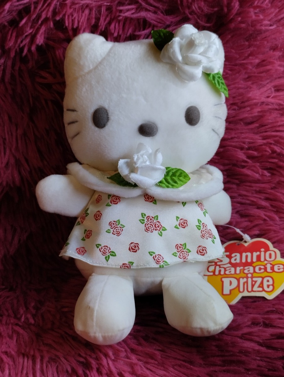 Vintage 2004 Hello​ Kitty White Rose Princess 7