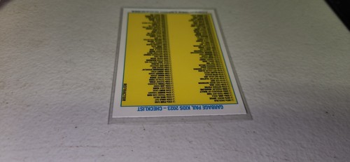 515: 2023 Garbage Pail Kids Chrome Series 6 Base Refractor #232b COLE Cut - Picture 5 of 5