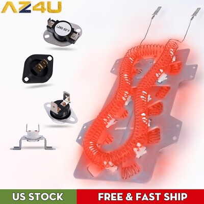 DVE45R6100C A3 DVE45R6100P A3 DVE45T6000W A3 Samsung Dryer Heating Element