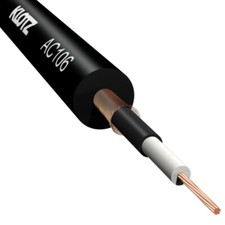 Cable de instrumento Klotz AC106 doble pantalla Prime Audio corte desequilibrado por metro