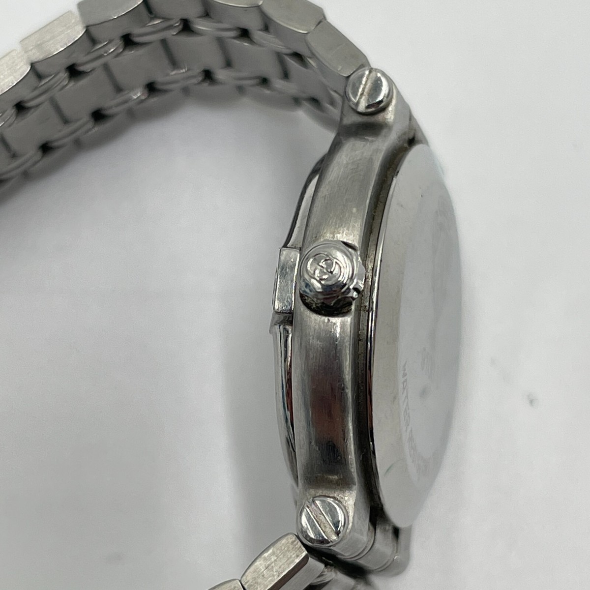 Gucci 9100L WRISTWATCH Quartz Stainless Steel Black Silver