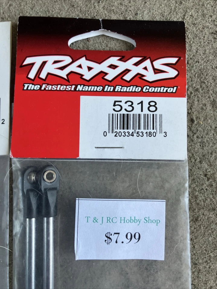 5318, 5319 Traxxas Revo Push rod Steel assembled with rod ends  & shock mounts - Image 4 of 4