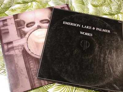 Emerson, Lake and Palmer -  2 LP Lot    Brain Salad Surgery,  + Works (Volume 1)