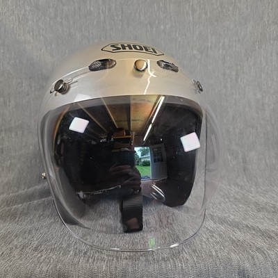 Shoei RJ-Air Helmet Size L 1999 Biltwell Full Face Shield Snell Appr Harley Vtg