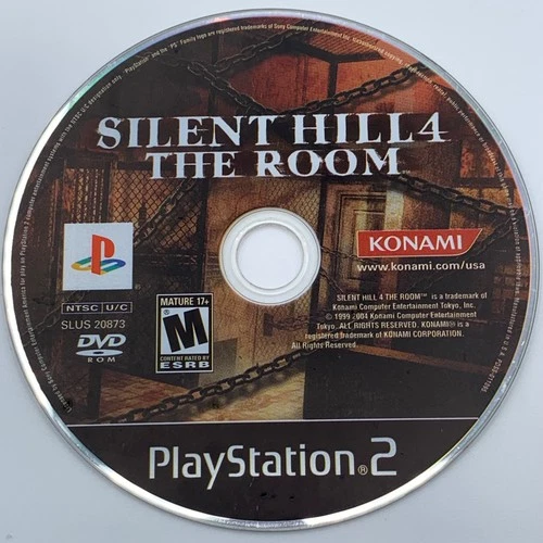 SILENT HILL 4 THE ROOM PLAYSTATION 2: TESTED / WORKING
