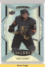 2020-21 Upper Deck Allure Rookie SP Double Rainbow Gage Quinney #118 READ 0e14