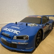 Tamiya 1/10 Rc Calsonic Skyline Gt-R R34 Body Tt02 Chassis