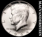 1964 Silver Kennedy Half Dollar - Scarce  High Grade  Lustrous  #G8820