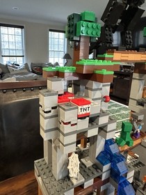 Lego Minecraft 21118 21113 21114 21115 21117 Poster Extra Pieces COMPLETE 2014