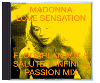 Madonna CD  single - Love Sensation Remixes