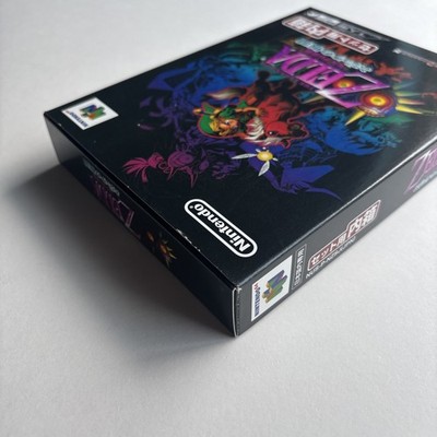 Japan Zelda Majoras Mask Nintendo 64 N64 Complete In Box CIB