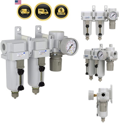 #ad Compressed Air Filter Dryer System 3 Stage Particulate Coalescing Pressure Re... $341.98