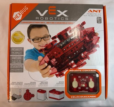 (NEW) HEXBUG VEX ANT ROBOTIC KIT Over 150 Pc. Construction Set w/remote STEM