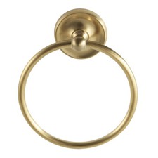 Kingston Brass BA314 Classic 6-1/16" Wall Mounted Towel Ring - Brass