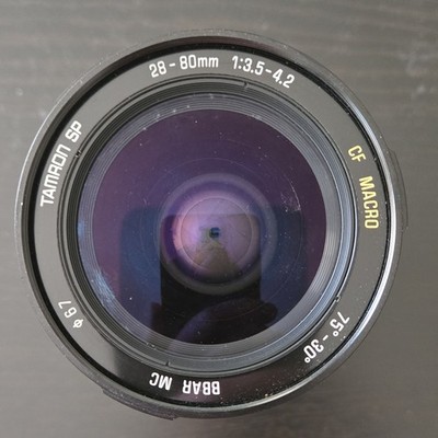 Tamron SP 28-80mm f/3.5-4.2 Macro Zoom Lens -  Manual Focus