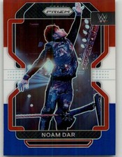 2022 Panini Prizm WWE Noam Dar Red, White and Blue #161