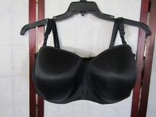 NWT Elomi Smoothing Black Polyester/Nylon Blend Padded Underwire Bra 42J