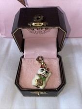 Juicy Couture Rare Charm Lucky Cat 2008 BN In Box