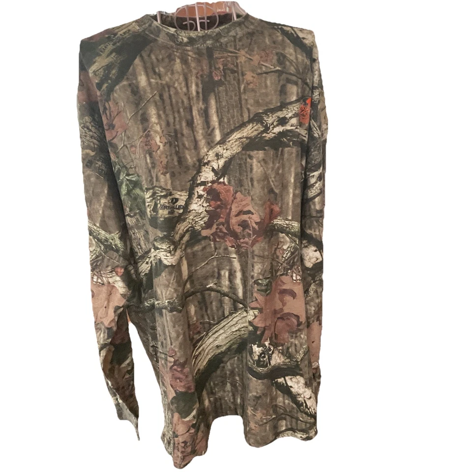 Mossy Oak 2XL  Round Neck Long Sleeve Camo Pullover Shirt - Image 2 of 4