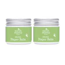 Earth Mama Organic Diaper Balm 2 oz (Pack of 2)