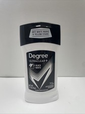 Degree UltraClear Black White 2.7oz Men's Antiperspirant Deodorant New