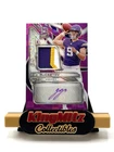 2024 Panini Spectra JJ McCarthy RPA/30 Tri Color Patch Purple Ink! Mint+ Vikings