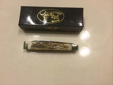 Stag Handle Pocket Knife/ German Bull