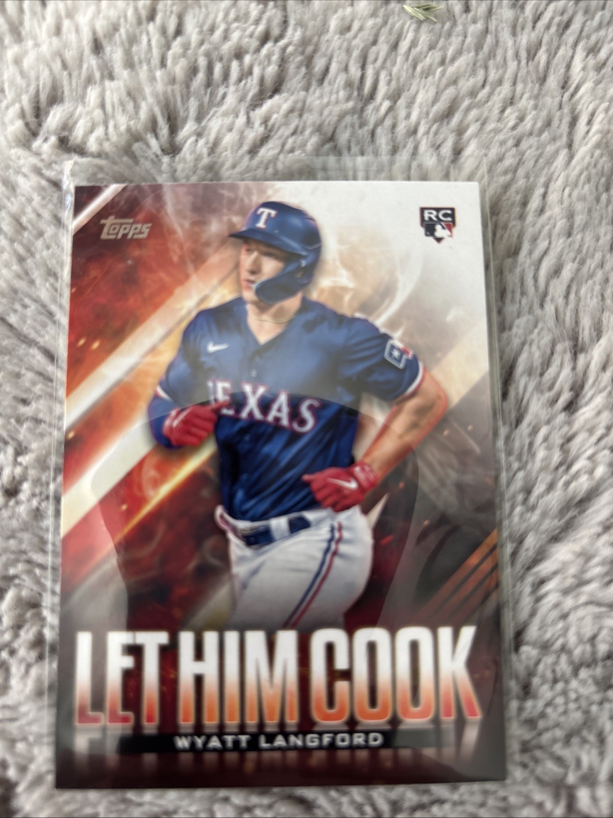 2024 Topps Update Series - Let Him Cook Wyatt Langford #LHC-23 (RC)