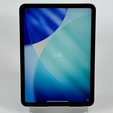Apple iPad 10 Silver 64GB WiFi - Good w/ Cracked Power Button