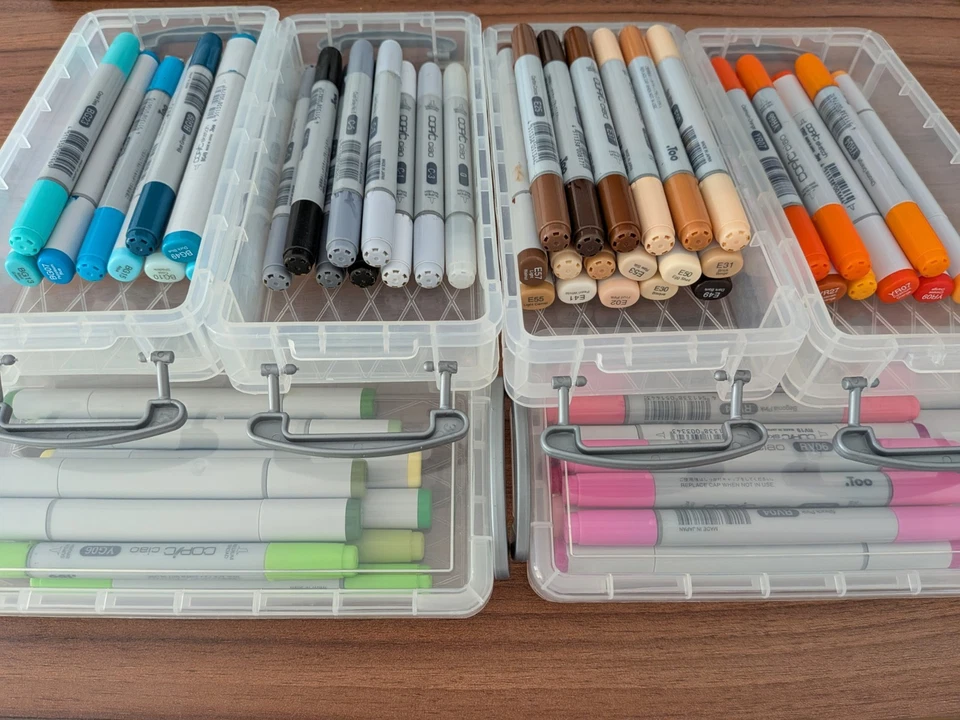 Copic Marker Set/Sammlung 137 verschiedene Farben - Bild 4 von 4