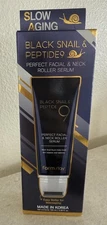 Korean Farm Stay Black Snail & Peptide 9 Face & Neck Roller Serum