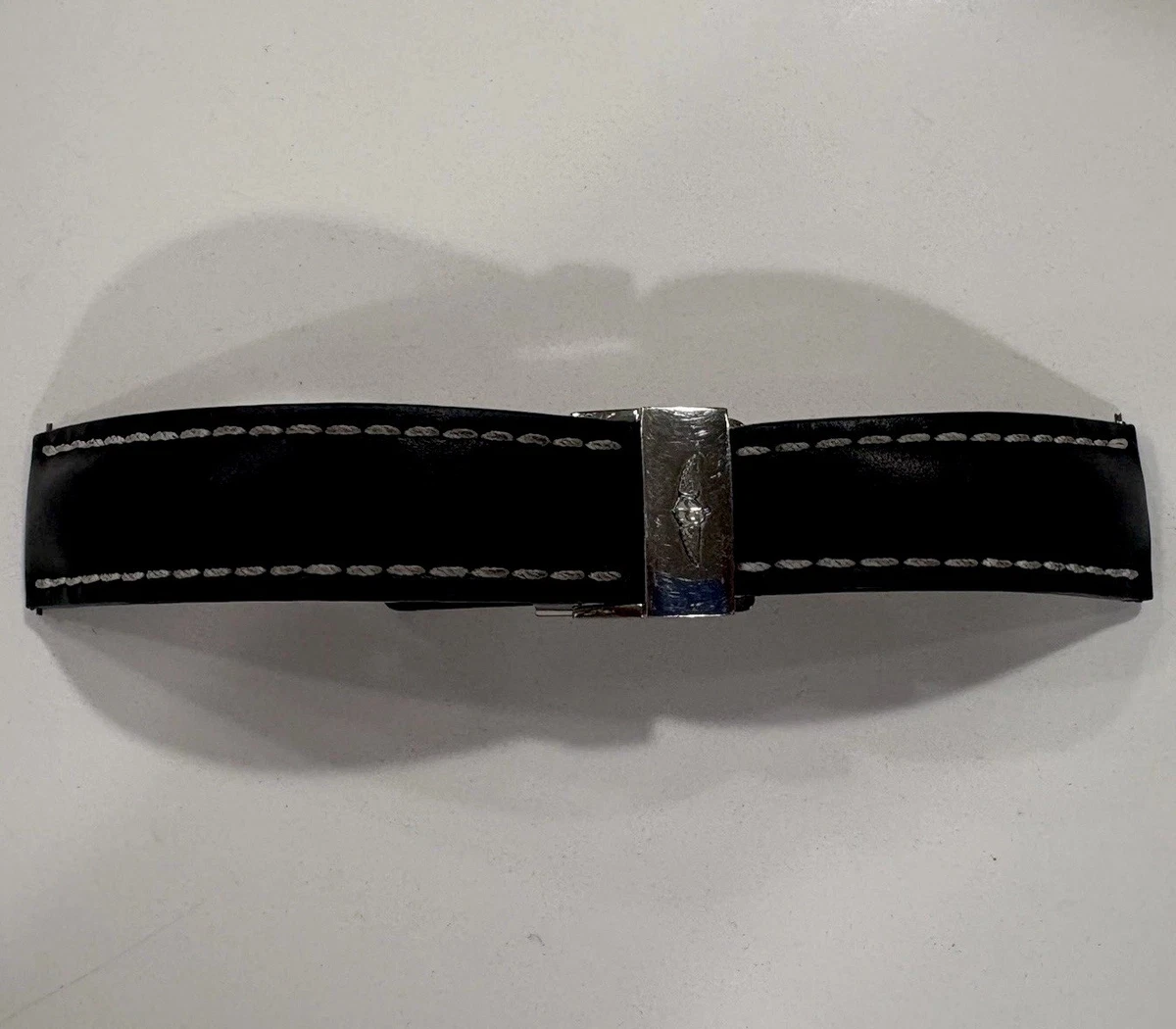 NATOさん専用！BREITLING レザーベルト ネイビー Breitling Blue 22 mm Band Width Wristwatch Bands for sale | eBay