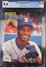 Beckett Baseball Card Monthly #64 (1990) CGC 9.4 Ken Griffey Jr/Frank Viola