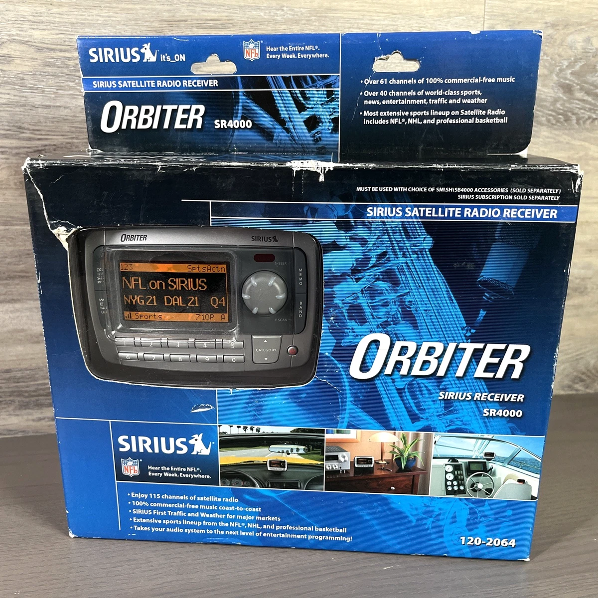 Sirius Orbiter Portable Satellite Radio for sale | eBay