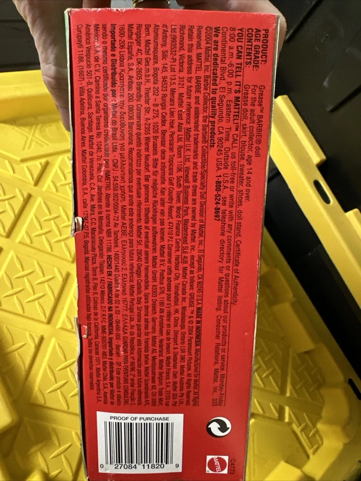 Barbie Sandy Olsson 2004 coleccionista de películas Grease personaje de Olivia Newton John Foto 3 de 4