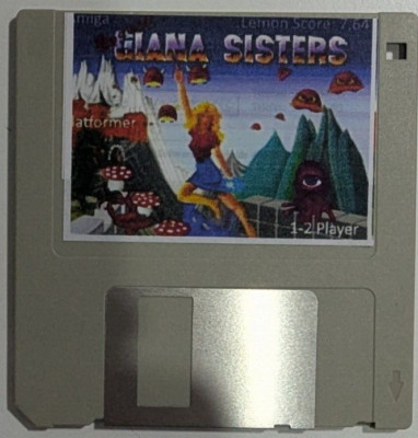 The Great Giana Sisters | Commodore Amiga 500 Spiel | 3,5'' Diskette