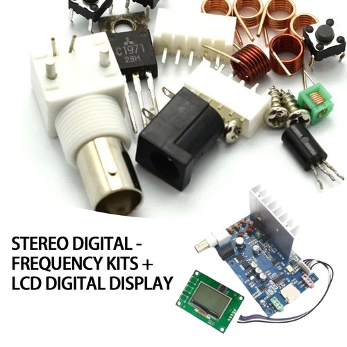 5W 76M-108MHZ stereo PLL FM trasmettitore suite 7W max frequenza di potenza regolabileRI - Foto 2 di 10