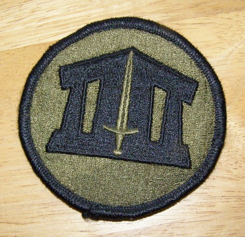 us army "rotc (reserve officer training corps)" subdued patch